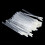 150 Stuks Wegwerp Make-Up Lippenborstel Lipliner Tool Transparant 2