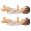 2 Stuks Beeldje Van Hars Voor Kerst Decoratie 11
