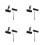 4 Pezzi Telescopio Per Smartphone Con Adattatore: Monocolo 2000X24 Hd 6