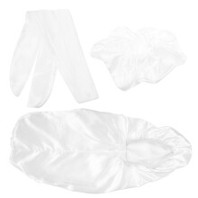 1Set Haushalt Schlaf Nachthemd Mit Haar Seil Haarband Kopfschmuck