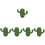5 Pièces Crochet En Forme De Cactus Mural Porte- Serviette 7