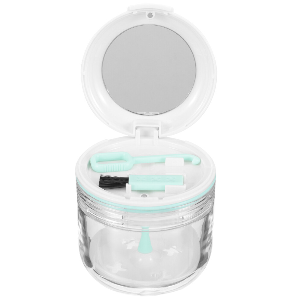 5 Sztuk Etui Na Protezę ZęBową I Szynę Ortodontyczną, Plastikowe-image