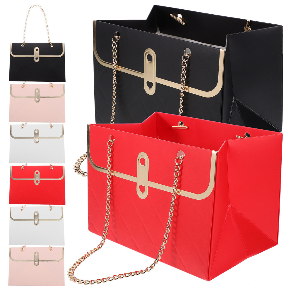 8 Sztuk Torby Upominkowe Na Imprezę Dla Dziewczynki Puszka Na Prezent-image