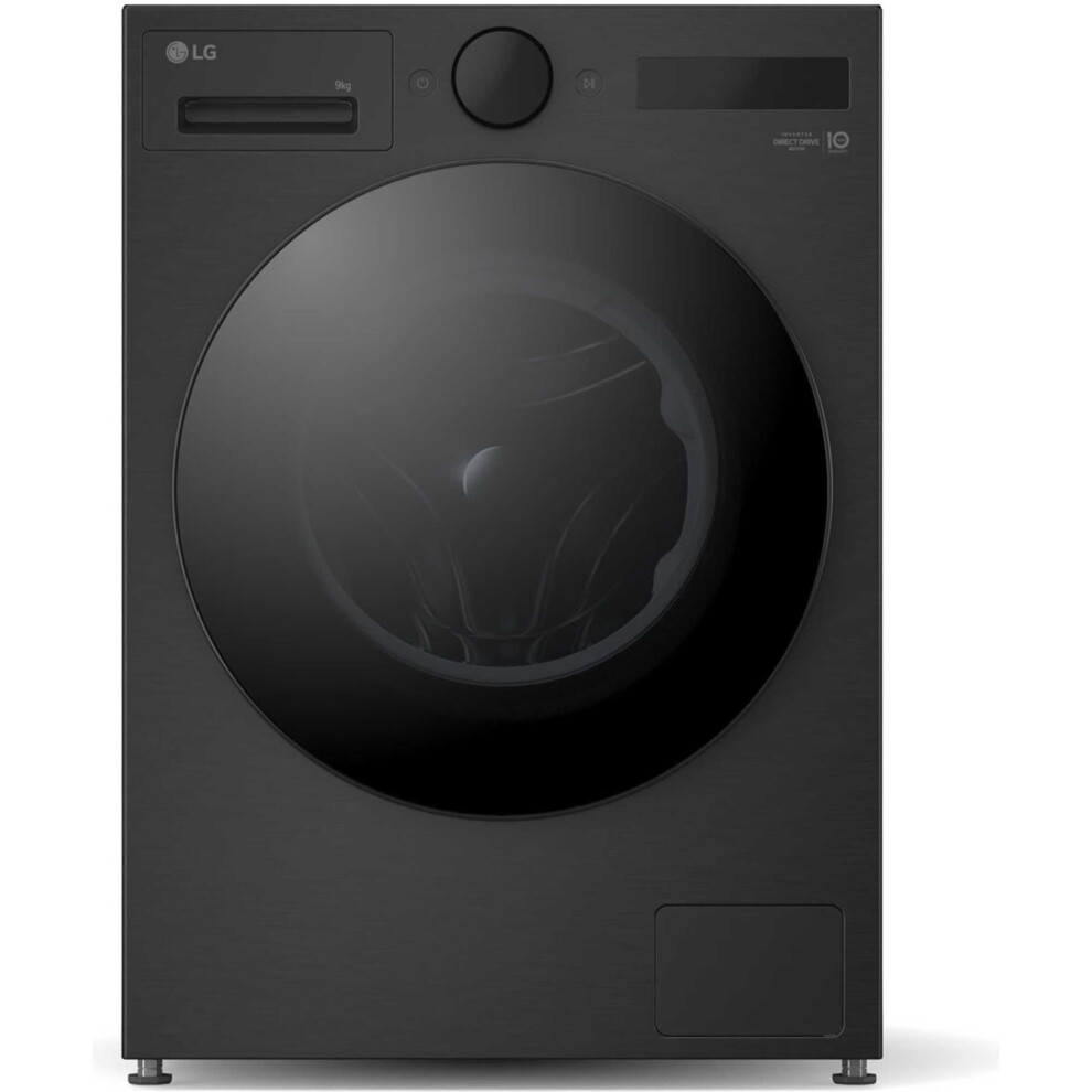 Lg Vx70 Series Ai Direct Drive F4x7009tbb 9 Kg 1400 Spin Washing Machine - Matte Black - A-40% Rated