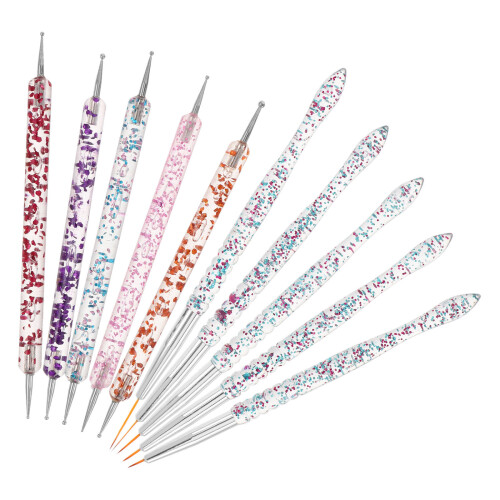 30 . -Punktierwerkzeug Mit Doppelseitigem Stift Und 1