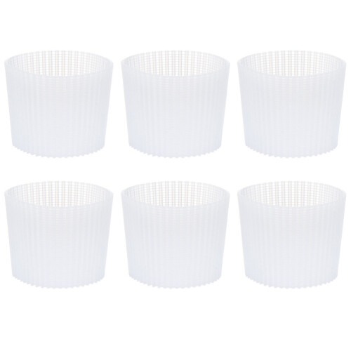 18 Stks Silicone Bekerdeksel Antislip Mokhouder Keramisch Wit 1