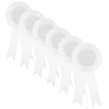 24 Leere Award Bänder Für Medaillen Namensschilder Basteln