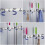 Broom Rack Garden Tool Organizer For Garage Mop Holder With Hook 8