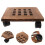 1pack Durable Plastic Movable Flower Stand 9.8x9.8in In Brown 4