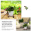 1pack Durable Plastic Movable Flower Stand 9.8x9.8in In Brown 11