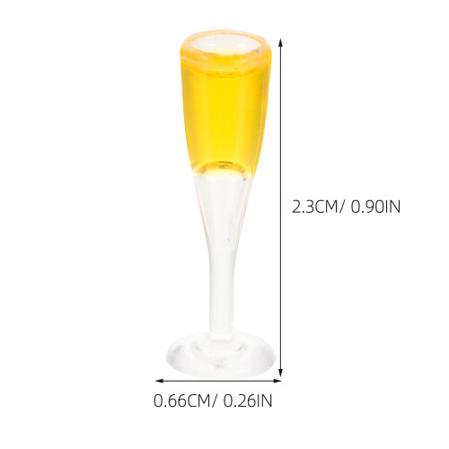 6 Stuks Mini Glazen Decoratieve Cocktail Kelken 1