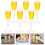 6 Stuks Mini Glazen Decoratieve Cocktail Kelken 6