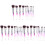 30 Professionelle Make-up Set Mit Foundationpinsel 3