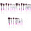 30 Professionelle Make-up Set Mit Foundationpinsel 4