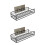 2Stk Wandregal Badezimmer Quadratisch 5