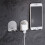 3Pcs Self Adhesive Stainless Steel Hook Organizer 9