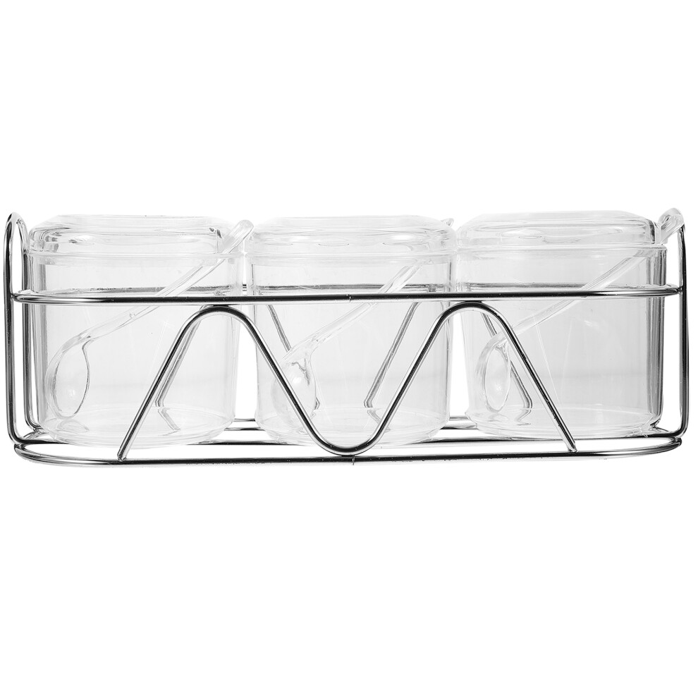 Akrylowy Zestaw Do Przechowywania Przypraw, SłOik Na I Cukier-image