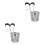 2Stk Mesh Spaghettisieb Mit Griff Quadratisches 9