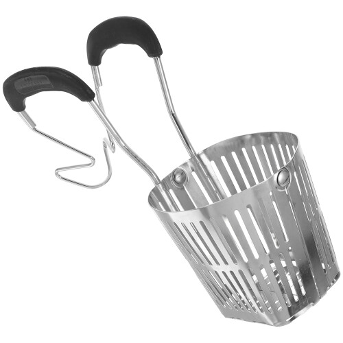 2Stk Mesh Spaghettisieb Mit Griff Quadratisches 2