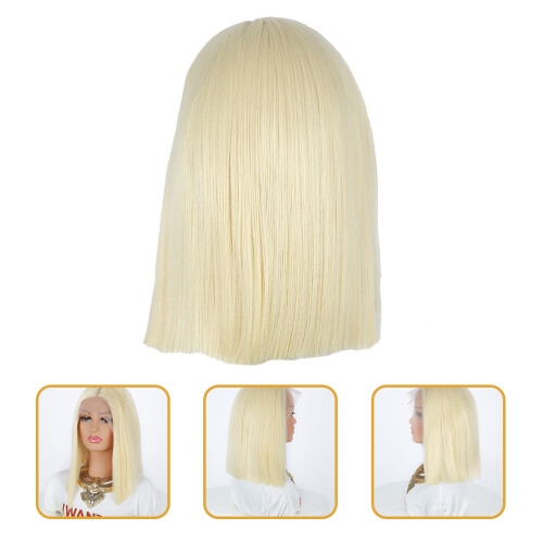 Lace Front Perücke Blond Echthaar Für 2