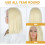 Lace Front Perücke Blond Echthaar Für 10