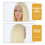 Lace Front Perücke Blond Echthaar Für 9