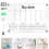 2 Sets Transparente Whiteboard Mit Handgeschriebener Nachrichtentafel 8