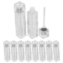 10Stk Transparente 3,5Ml Lipgloss Nachfüllbar Für Make-Up