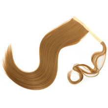 Curly Ponytail Extension Hitzebeständiges Synthetisches Haarteil Wrap