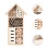 1 Pezzo Casa In Legno Per Api Decorativo Per Cortile 7