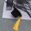 Mini Cappello Da Dottorato Con Nappe Per Vino 4
