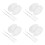 8 Sets Make-up Foundation Palet Met Spatel En Benodigdheden 6