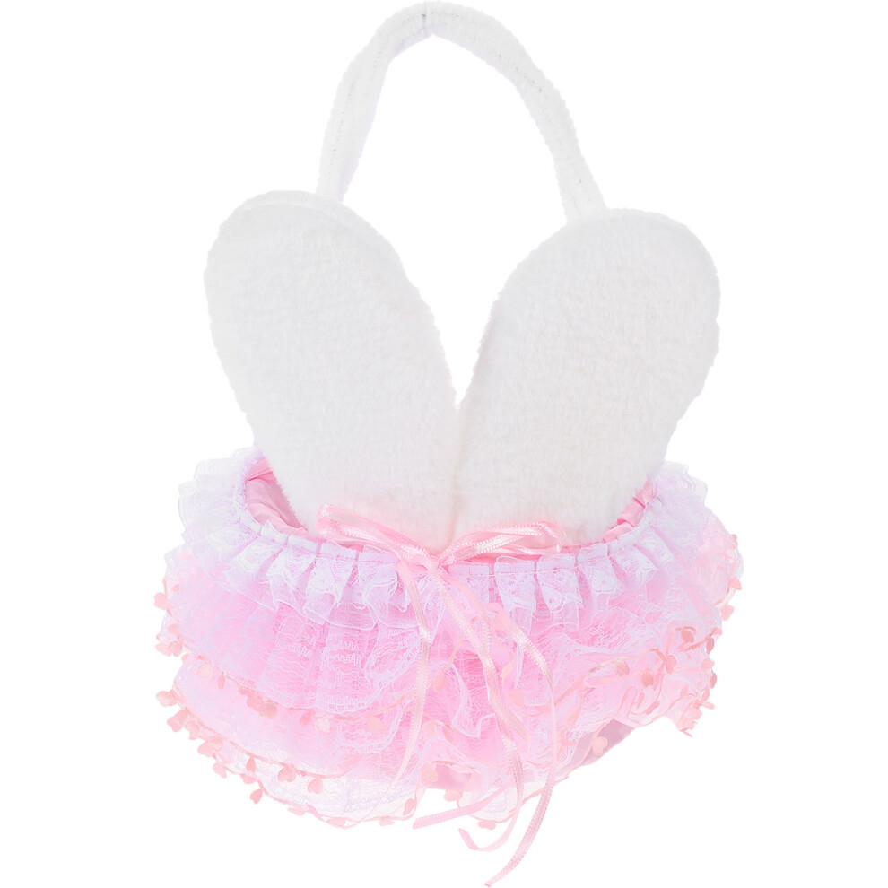 Koszyk Na Kwiaty Z Uchwytem, Wielkanocny Dla Dzieci Z Uszami ZająCzka-image