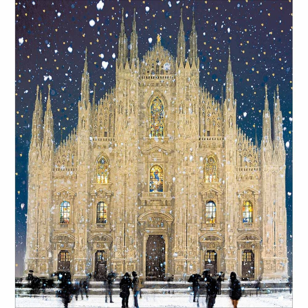 Woodmansterne Pack Of 5 Charity Christmas Cards Milan Cathedral Cards Multiple Charities