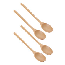 8 Holz Kaffeelöffel Mit Griff Für Und Cocktail