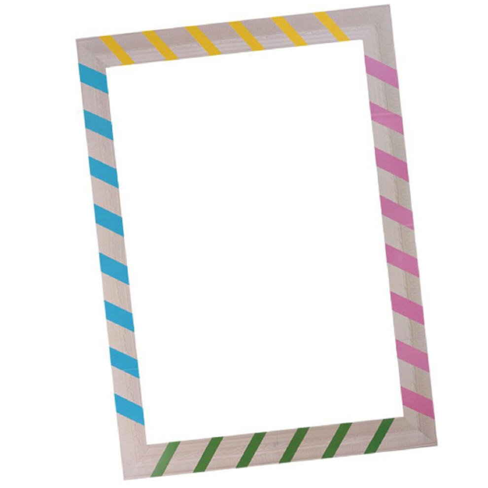 Multi-Color Paper Wedding Photo Frame Booth Props 351301080261