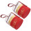 2St Elegante Cylinder Candy Box Rood Voor Feest En Bruiloft 1