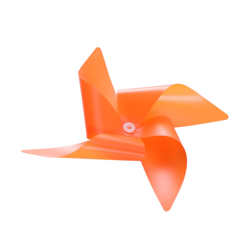 Windmill Bunting Plastikowy ŁAńCuch Dekoracyjny 10 WiatrakóW PomarańCzowych-image