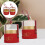 2St Elegante Cylinder Candy Box Rood Voor Feest En Bruiloft 5