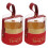 2St Elegante Cylinder Candy Box Rood Voor Feest En Bruiloft 7