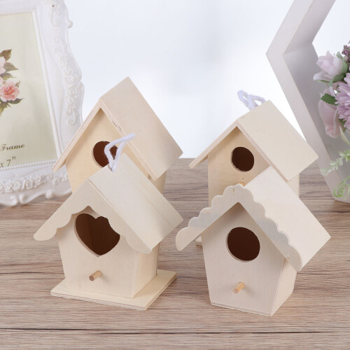 5 Pièces Pendentif En Non Peint Pour Décoration 2