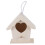 5 Pièces Pendentif En Non Peint Pour Décoration 8