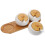 1Set Ceramic Condiment Containers White Kitchen Seasoning Jars 9