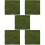 5Stk Micro-Landschaft Künstliches Echtes Moos Mini-Garten Deko 10