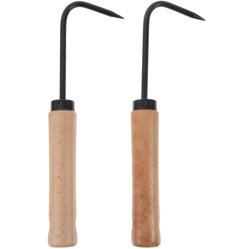 4 Root Remover Mit Holzgriff Manganstahl Für Garten 1