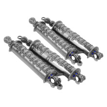 2 Sets Metall Mezuzah Mit Gravierter Segensinschrift Für Haustür