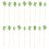 100 Unidades Brochetas Descartables Cactus Para 9