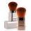 Retractable Nail Dust Brush Dome Blush Foundation Piękności 1