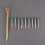 1 Set/10 Wechselbare Nagelkunst Stift Für Maniküre Diy 11
