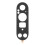 5Pcs High-Transmittance Black Phone Rear Lens Protective Cover 11
